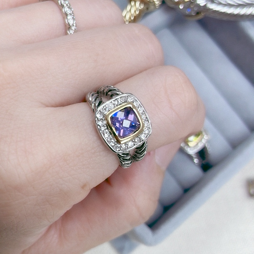 Color Stone Ring - Picture 3 of 6